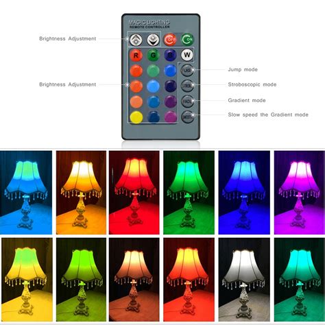 ŻarÓwka Disco Led Rgb 5w Z Pilotem Kolorowa 8975656991 Oficjalne