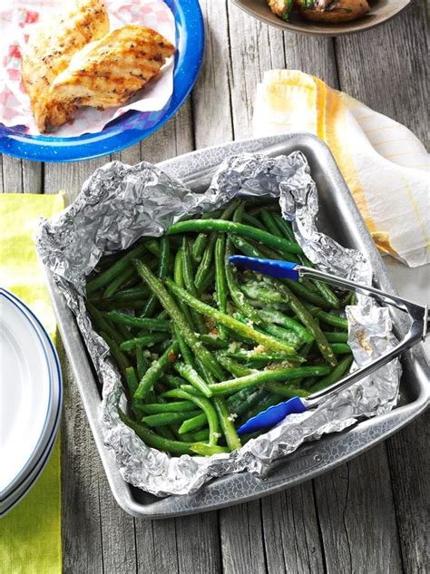 Grilled Green Beans Recipe How To Make It Taste Of Home