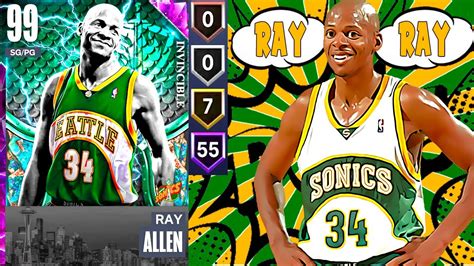 INVINCIBLE RAY ALLEN GAMEPLAY 2K TURNED RAY RAY S JUMP SHOT INTO ONE