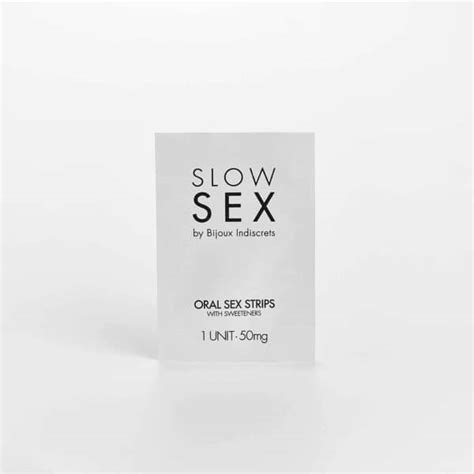 Entdecke Slow Sex Oral Strips Verzögerungsspray Mshop