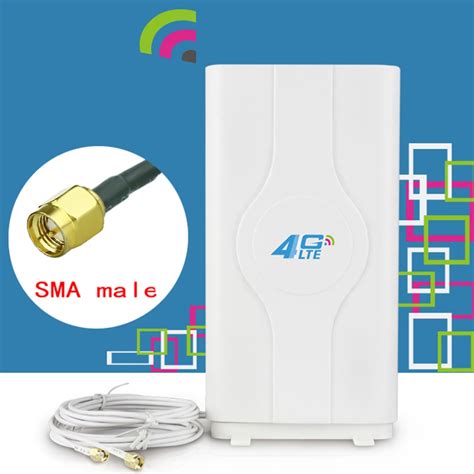 700 2600mhz 88dbi HUAWEI ZTE 3g 4g Lte Antenna Mobile Antenna SMA CRC9