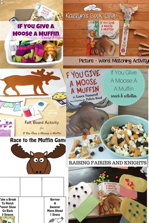 If You Give A Moose A Muffin Felt Board Activity In 2020 Book Club