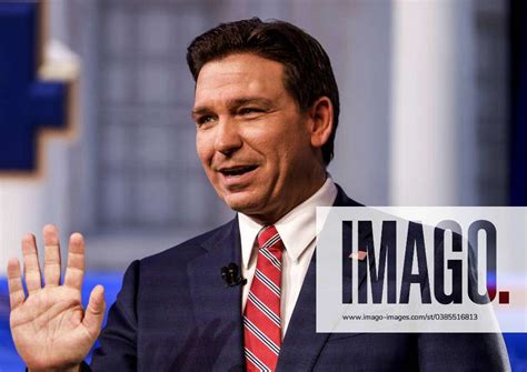 Florida Governor And Republican Presidential Candidate Ron Desantis