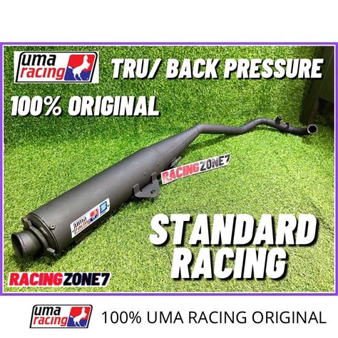 Uma Racing Standard Racing Exhaust Pipe Back Tru Pressure Lc S