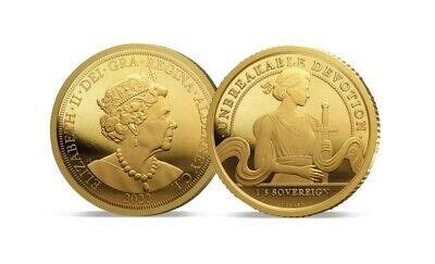 HER MAJESTYS GRACES Queen S Platinum Jubilee 2022 One Eighth Gold