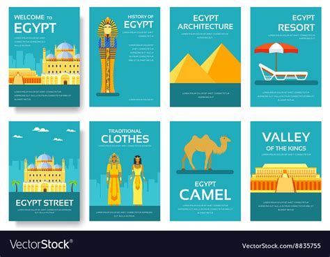 Egypt Travel Brochure Examples