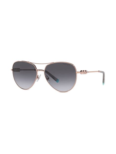 Tiffany And Co Eyewear Lentes De Sol Tf3083b Con Armazón Estilo Piloto Farfetch