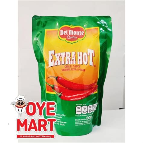 Jual DELMONTE EXTRA HOT GR POUCH SAUS SAMBAL PEDAS DEL MONTE
