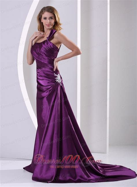 Eggplant evening dress - Seovegasnow.com