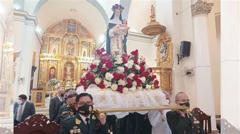 Piura con misa y procesión celebran a Santa Rosa de Lima Walac Noticias