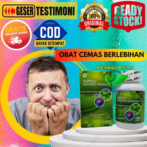 Jual Obat Herbal Cemas Berlebihan Cemas Dan Panik Anxiety Disorder