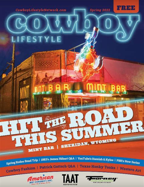 Catch The Spring Issue Of Cowboy Lifestyle Magazine