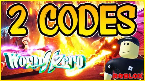 2 New Working Codes For ⚔️world Zero ⚔️ Update Hunter ⚔️ Roblox 2024 ⚔️ Codes For Roblox Tv