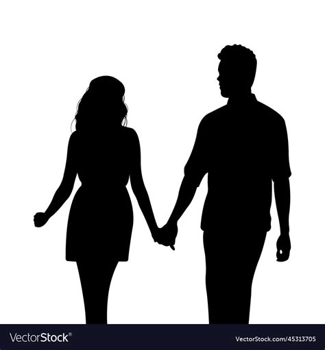 Couple in love 1 Royalty Free Vector Image - VectorStock