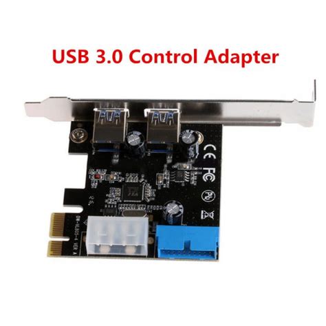 Computer Accessories PCI Express USB 3 0 2 Ports Front Panel With