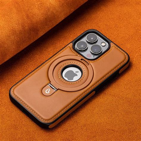 Full Coverage Shockproof Leather Magnetic Stand Iphone Case Geupday