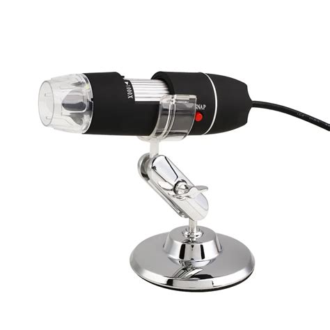 Mega Pixels 2MP 1000X 8 LED Digital Microscope USB Powered Digital ...