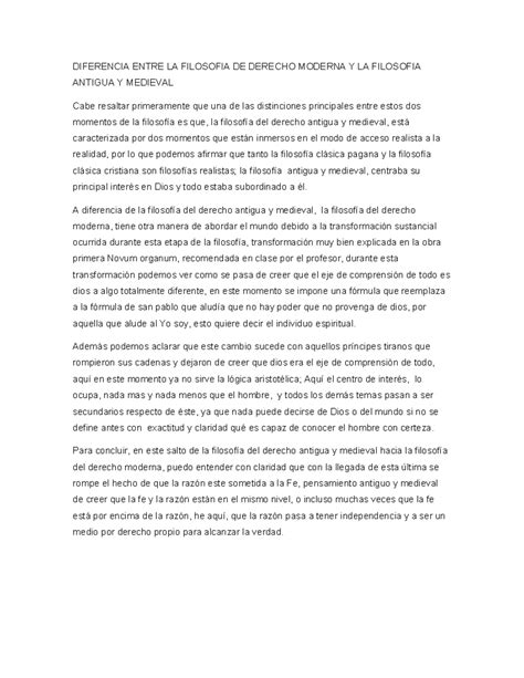 Apunte Listo Filosofia DIFERENCIA ENTRE LA FILOSOFIA DE DERECHO