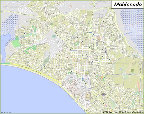 Maldonado Map | Uruguay | Detailed Maps of Maldonado