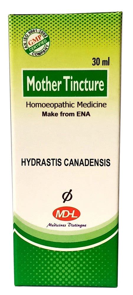 Liquid Hydrastis Canadensis Q 3o Ml Md Homoeo Lab Pvt Ltd