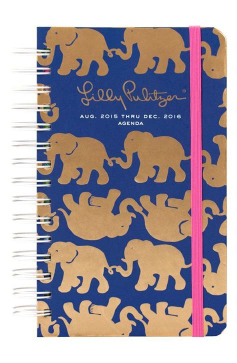 Pin For Later 39 Chic Agendas For An Organized New Year Lilly Pulitzer