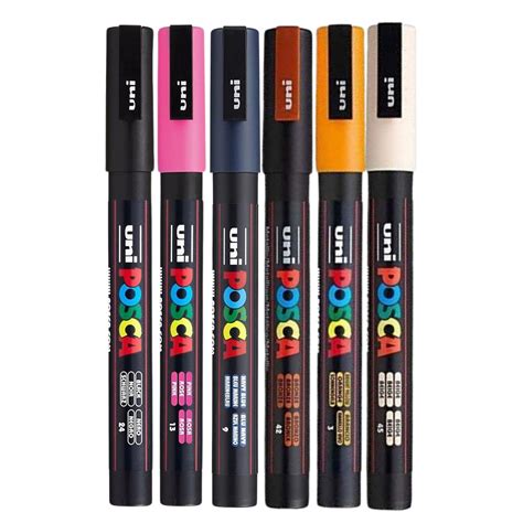 Set 6 Markere UNI POSCA PC 3M 0 9 1 3 Mm POS13 EMAG Ro