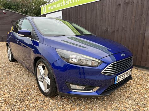 Used Ford Focus 2015 Blue In Trowbridge Wiltshire Orchard Mill Motor Company