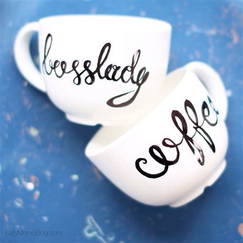 Diy Calligraphy Coffee Mug Joanna Anastasia