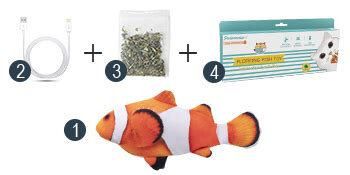 Amazon Potaroma Cat Toys Flopping Fish With Silvervine And Catnip