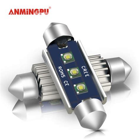 Anmingpu Pcs Signal Lamp C W Led Festoon Bulbs Cree C W Led Mm Mm