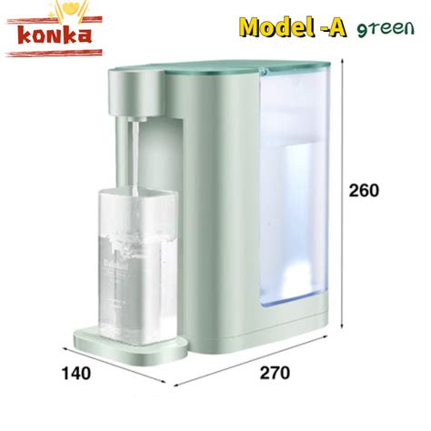 Water FiltersReady Stock XIAOMI 3L Water Dispenser Portable Instant Hot Water Dispenser Fast