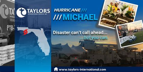 Hurricane Michael Quick-response Disaster Relief Solutions - Taylors ...