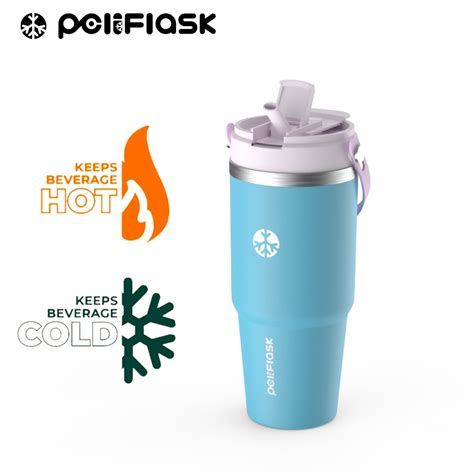 Peliflask Vacuum Insulated Tumbler Coffee Mug Hot And Cold Thermoflask Stainless Steel Water