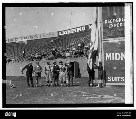 Raising of World Champions flag, 6/11/25 Stock Photo - Alamy