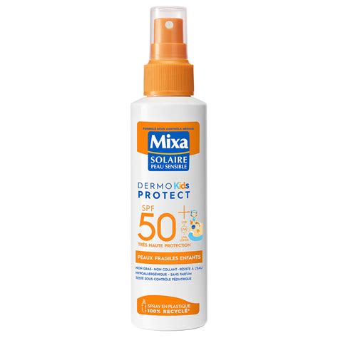 Protection Solaire Enfant Spray Peaux Fragiles SPF 50 Dermo Protect