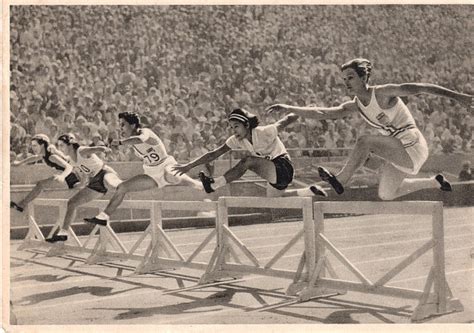 Babe Didrikson Postcard From The 1932 Summer Olympic Games National