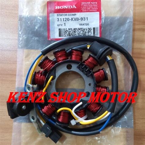 SPULL SPUL STATOR ASSY HONDA VARIO 110 LAMA OLD CARBU KVB Lazada