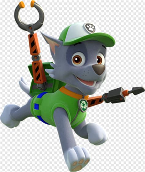 Paw Patrol Rocky Free Icon Library