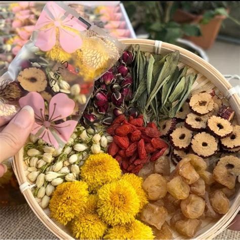 7 Flavors Sedative Herbal Beauty Tea Retail Package Purifies The