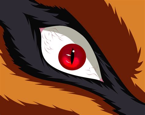 Kuramas Eye By Ahrifox On Deviantart
