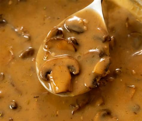 Mushroom Gravy Recipe Cart