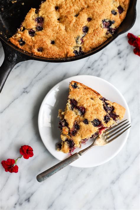 Easy Skillet Blueberry Cake Golden Barrel