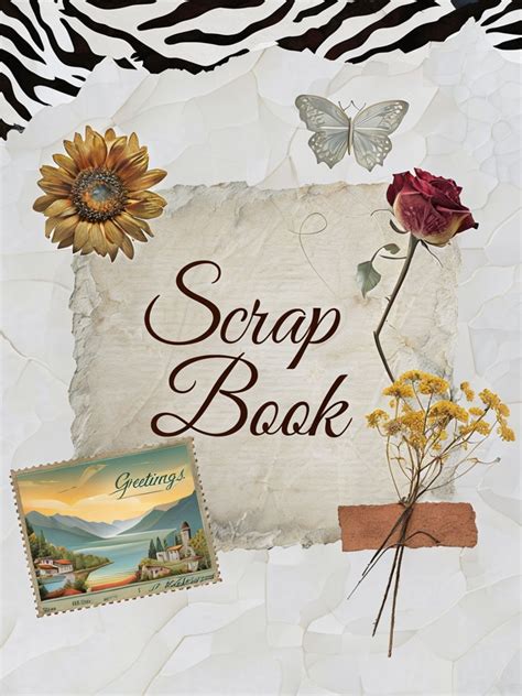 customizeable scrapbook cover templates playground