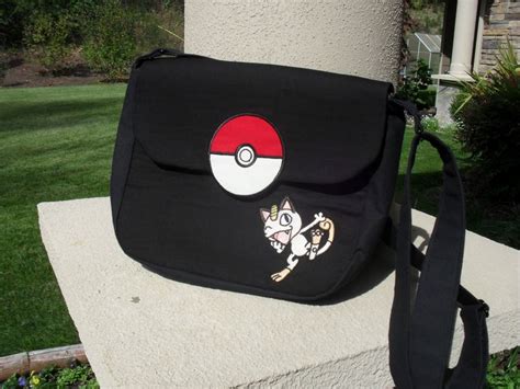 Custom Meowth Pokemon Purse Cute And Stylish Handbag