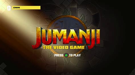 Jumanji The Video Game Title Screen Pc Ps4 Switch Xbox One Youtube