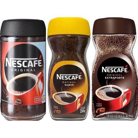 Nescafe Original Smooth Rich Matinal Suave Extraforte Shopee