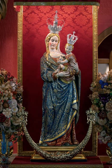 La Virgen de Consolación vuelve a presidir el altar mayor de la