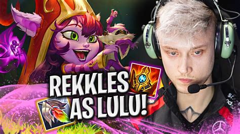 Rekkles Is A God With Lulu In Korea Soloq T1 Rekkles Plays Lulu