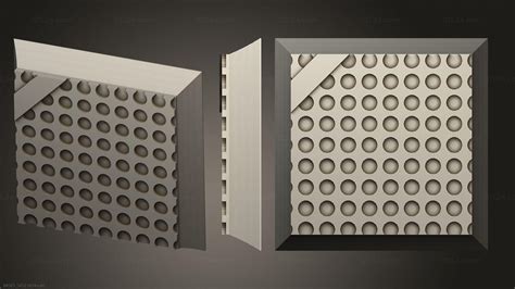 Bases Square 20mm Base Indr 55 Bases5452 3d Stl Model For Cnc