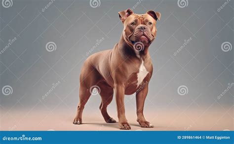 American Bully stock illustration. Illustration of pedigree - 289861464